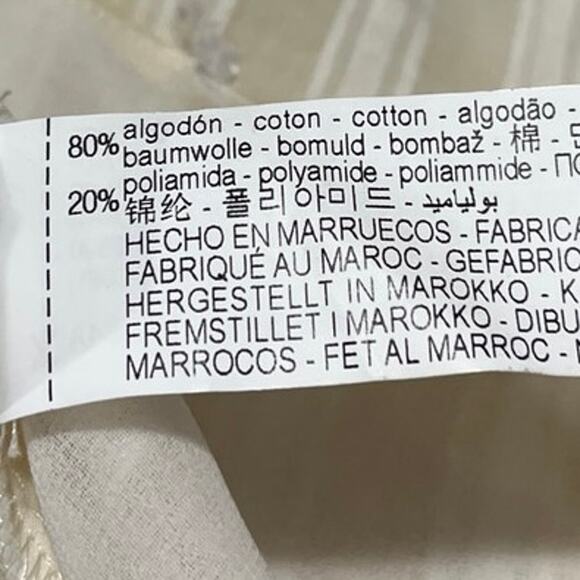 Zara Cream Striped Sleeveless V Neck Knot Cami Sheath Tunic Top Dress Size S - Picture 8 of 10